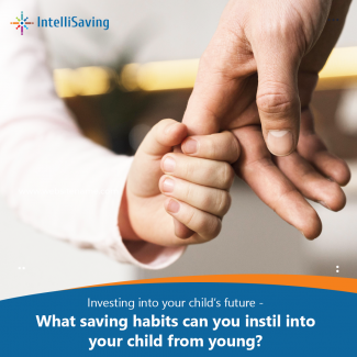  Saving habits can you instil into your child from young.