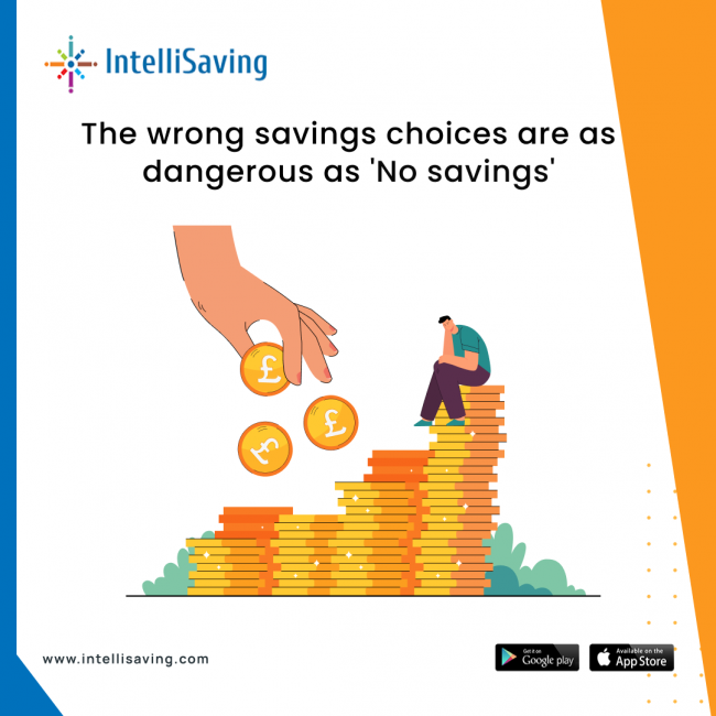 The wrong savings choices are as dangerous as ‘No savings’